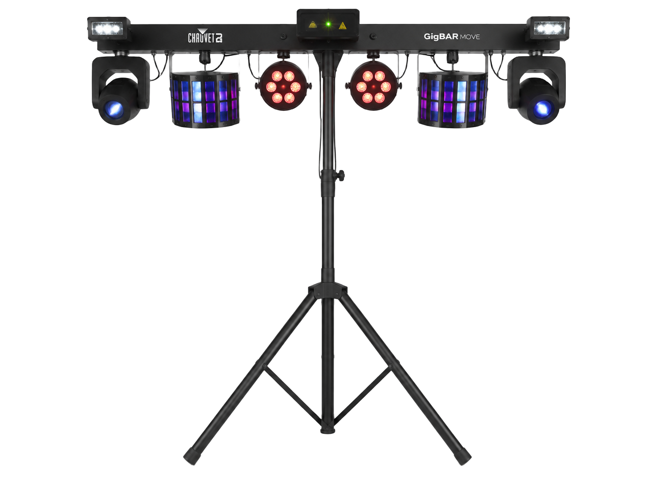 Chauvet DJ GigBAR Move lichtsysteem met moving heads op tripod stand