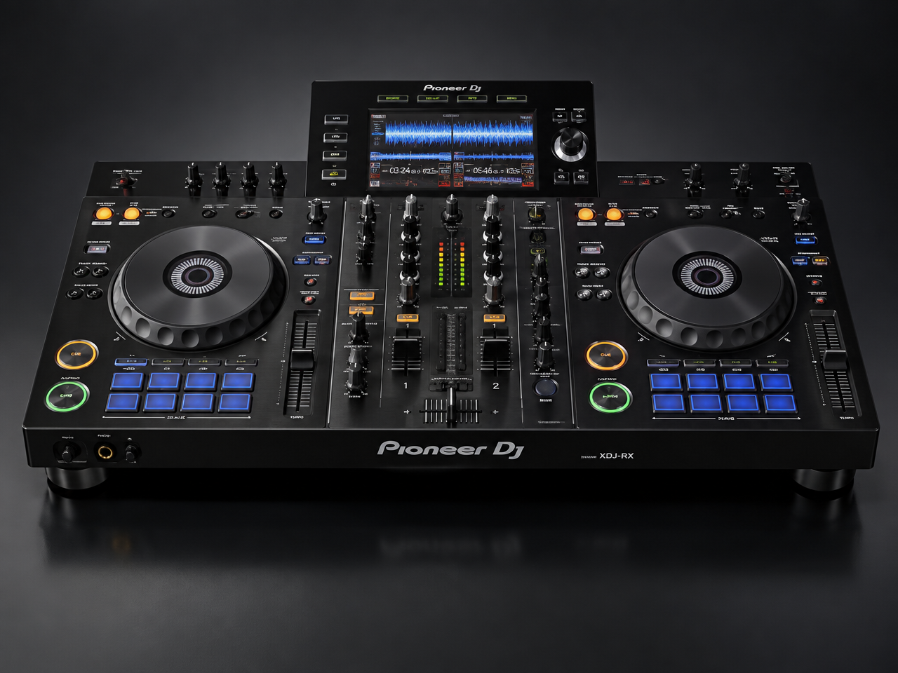 Pioneer DJ XDJ-RX all-in-one DJ-systeem met twee jogwheels en kleurenscherm