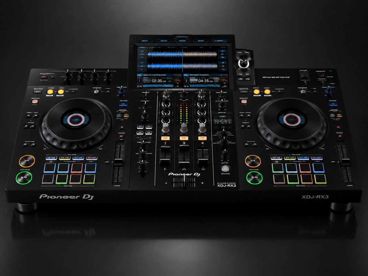 Pioneer DJ XDJ-RX3 all-in-one DJ-systeem met groot touchscreen